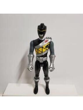 Black Power Ranger 12" Toy Dino Charge